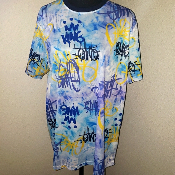 Mens Fresh Prints of Belair Graffiti Graphic Tee - Picture 1 of 11